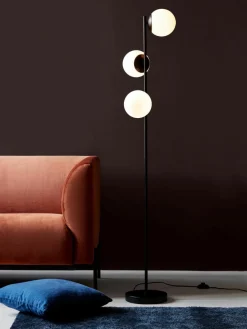 Vloerlamp Lilly van opaalglas^Westwing Sale