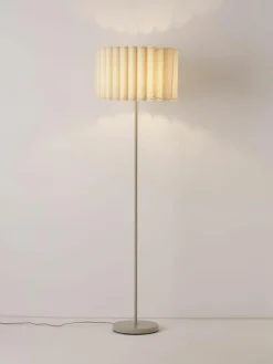 Vloerlamp Lucina van linnen^Westwing Collection Hot