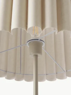 Vloerlamp Lucina van linnen^Westwing Collection Hot