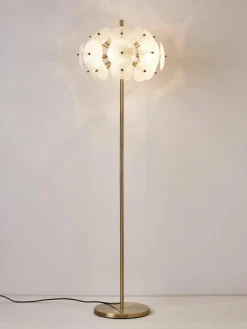 Vloerlamp Mireille van glas^Westwing Collection Fashion