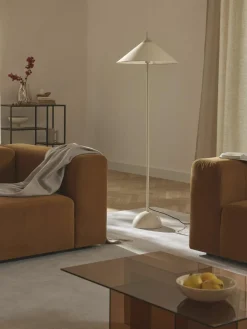 Vloerlamp Vica met marmeren voet^Westwing Collection Sale