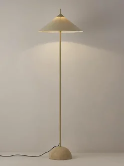 Vloerlamp Vica met marmeren voet^Westwing Collection Sale