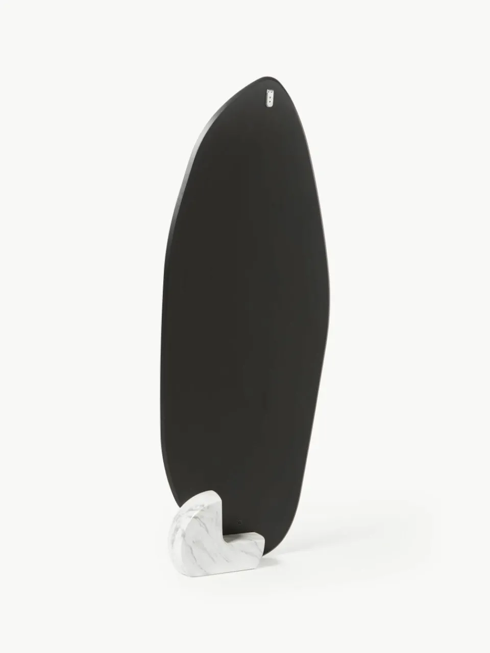 Vloerspiegel Bonita met voetstuk in marmerlook^Westwing Collection Clearance