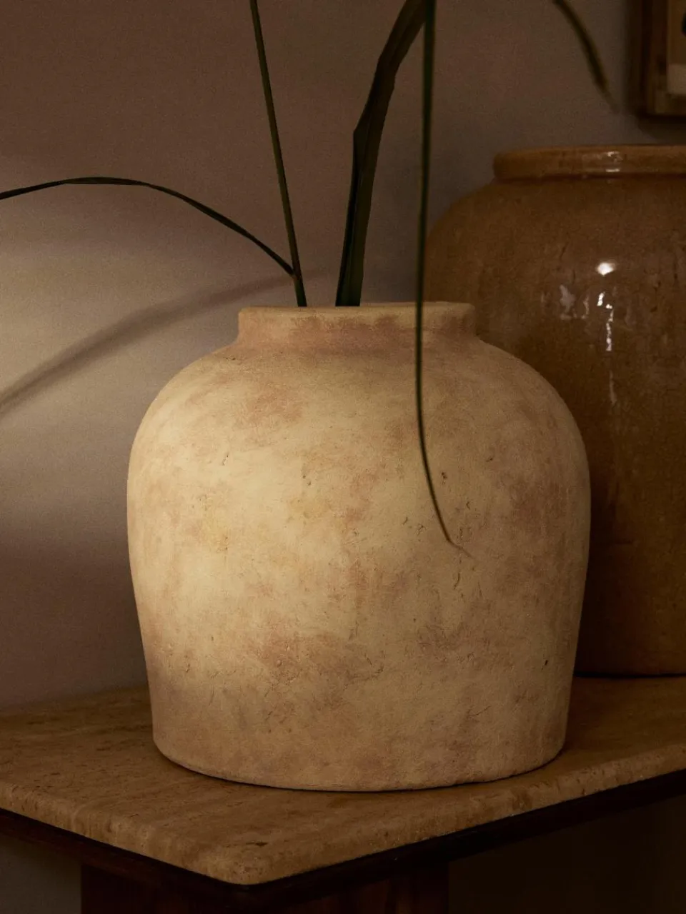 Vloervaas Hilo van terracotta, H 28 cm^Westwing Collection Discount