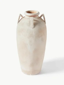 Vloervaas Liah met zandafwerking, H 70 cm^Westwing Collection Fashion