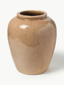 Vloervaas Veda van terracotta, H 39 cm^Westwing Collection Best