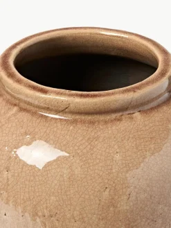 Vloervaas Veda van terracotta, H 39 cm^Westwing Collection Best