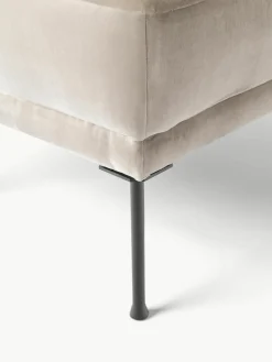 Voetenbank Fluente van fluweel^Westwing Collection Best