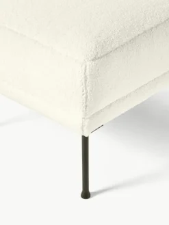 Voetenbank Fluente van teddystof^Westwing Collection Clearance