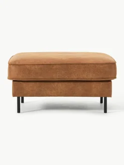 Voetenbank Hunter van gerecycled leer^Westwing Collection Discount