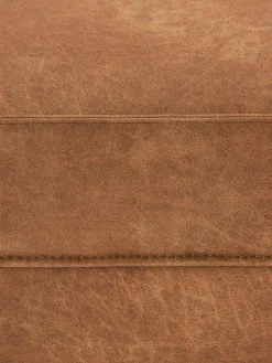 Voetenbank Hunter van gerecycled leer^Westwing Collection Discount