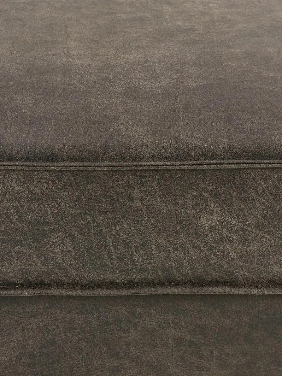 Voetenbank Hunter van gerecycled leer^Westwing Collection Discount