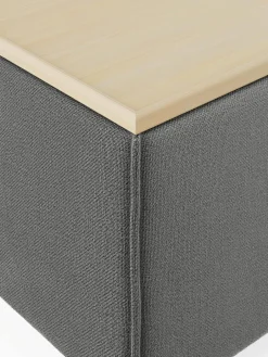 Voetenbank Lennon met opbergruimte^Westwing Collection Hot