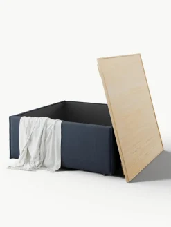 Voetenbank Lennon met opbergruimte^Westwing Collection Hot