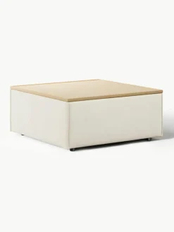 Voetenbank Lennon met opbergruimte^Westwing Collection Hot