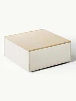 Voetenbank Lennon met opbergruimte^Westwing Collection Hot