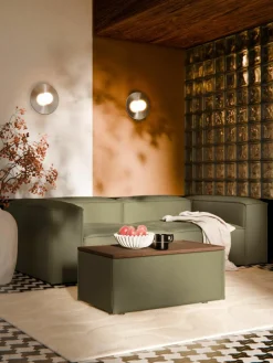 Voetenbank Lennon met opbergruimte^Westwing Collection Outlet