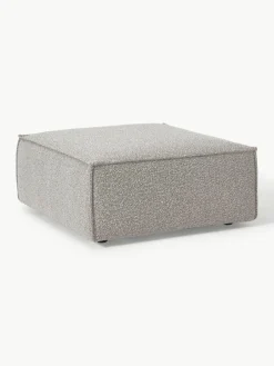 Voetenbank Lennon uit bouclé^Westwing Collection New