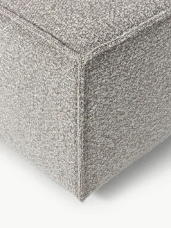 Voetenbank Lennon uit bouclé^Westwing Collection New