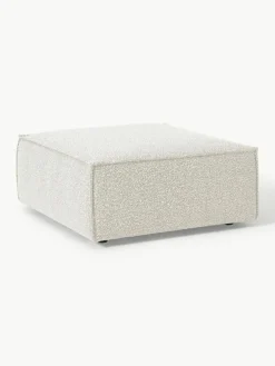 Voetenbank Lennon uit bouclé^Westwing Collection New