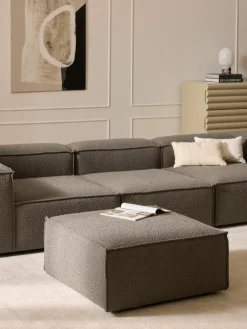 Voetenbank Lennon uit bouclé^Westwing Collection Online