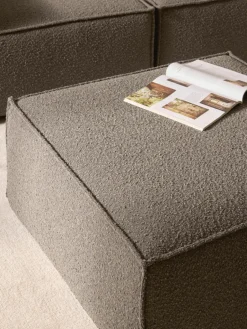 Voetenbank Lennon uit bouclé^Westwing Collection Online