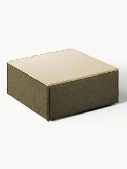 Voetenbank Lennon van bouclé met opbergruimte^Westwing Collection Online