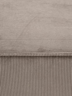 Voetenbank Lennon van corduroy^Westwing Collection Hot