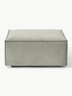 Voetenbank Lennon van corduroy^Westwing Collection Sale