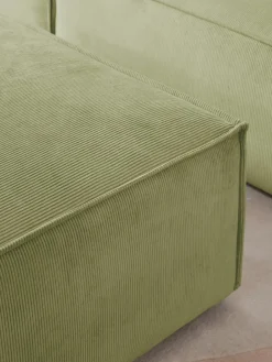 Voetenbank Lennon van corduroy^Westwing Collection Best