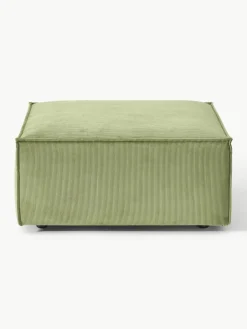 Voetenbank Lennon van corduroy^Westwing Collection Best