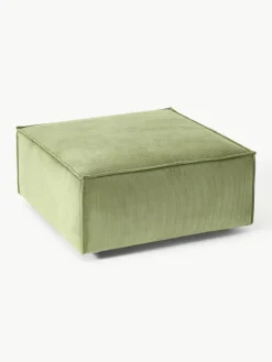 Voetenbank Lennon van corduroy^Westwing Collection Best