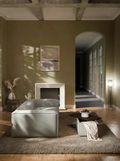 Voetenbank Lennon van corduroy met opbergruimte^Westwing Collection Online
