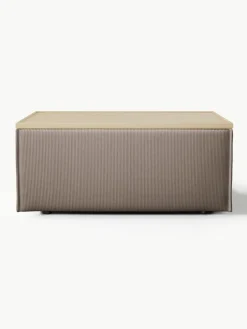 Voetenbank Lennon van corduroy met opbergruimte^Westwing Collection Outlet
