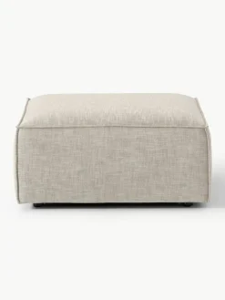 Voetenbank Lennon van linnenmix^Westwing Collection Clearance