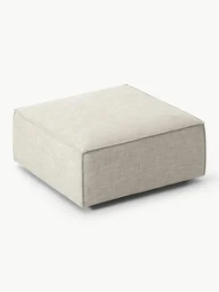 Voetenbank Lennon van linnenmix^Westwing Collection Clearance