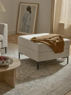 Voetenbank Luna met opbergruimte^Westwing Collection Clearance