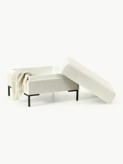 Voetenbank Luna met opbergruimte^Westwing Collection Clearance