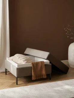 Voetenbank Luna met opbergruimte^Westwing Collection New