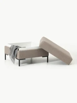 Voetenbank Luna met opbergruimte^Westwing Collection New