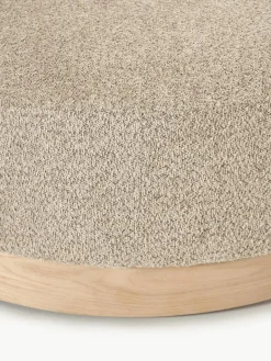 Voetenbank Natalie van teddy-bouclé^Westwing Collection Outlet