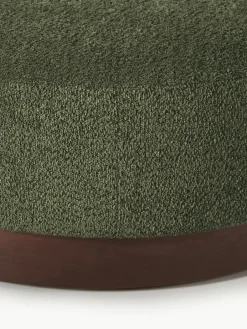 Voetenbank Natalie van teddy-bouclé^Westwing Collection Hot