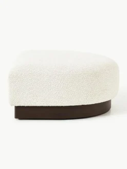 Voetenbank Natalie van teddy-bouclé^Westwing Collection Discount