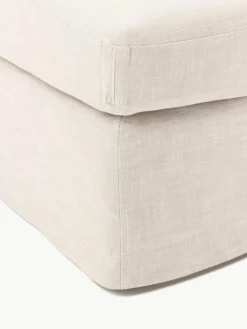 Voetenbank Russell met afneembare hoezen^Westwing Collection Fashion