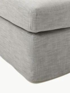 Voetenbank Russell met afneembare hoezen^Westwing Collection Hot