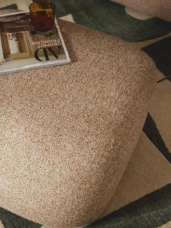 Voetenbank Wolke van bouclé^Westwing Collection Discount
