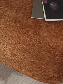 Voetenbank Wolke van teddy-bouclé^Westwing Collection Outlet