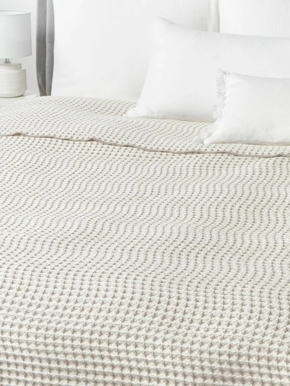Wafelpiqué bedsprei Allie^Westwing Collection Best