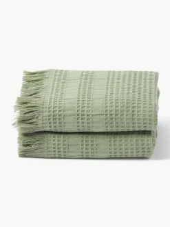 Wafelpiqué handdoek Yara in verschillende formaten^Westwing Collection Outlet