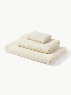 Wafelpiqué Yara handdoekenset, in verschillende setmaten^Westwing Collection Outlet